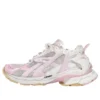 Runner Sneakers «Λευκό, απαλό ροζ, πλέγμα και νάιλον» 677402W3RB39059