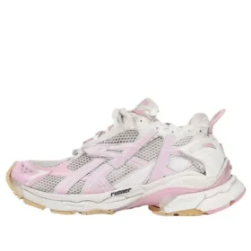 Runner Sneakers «Λευκό, απαλό ροζ, πλέγμα και νάιλον» 677402W3RB39059