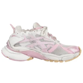Runner Sneakers «Λευκό, απαλό ροζ, πλέγμα και νάιλον» 677402W3RB39059