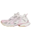 Runner Sneakers «Λευκό, απαλό ροζ πλέγμα και νάιλον» 677403W3RB39059