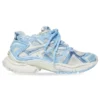 Runner Sneakers “Λευκό, γαλάζιο, πλέγμα και νάιλον” 677402W3RB29744