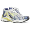 Runner Sneakers “Λευκό Μπλε Κίτρινο Πλέγμα και Νάιλον” 677403W3RB59174