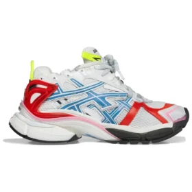 Runner Sneakers “Λευκό Μπλε Κόκκινο Πλέγμα και Νάιλον” 677403W3RB69645
