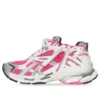 Runner Sneakers «Λευκό, ροζ, γκρι, πλέγμα και νάιλον» 677402W3RBN9155