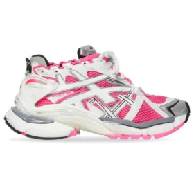 Runner Sneakers «Λευκό, ροζ, γκρι, πλέγμα και νάιλον» 677402W3RBN9155