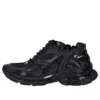 Runner Sneakers «Μαύρο ματ πλέγμα και νάιλον» 677403W3RBT1000