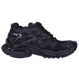 Runner Sneakers «Μαύρο ματ πλέγμα και νάιλον» 677403W3RBT1000