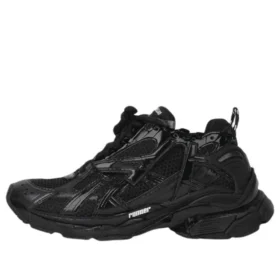 Runner Sneakers «Μαύρο πλέγμα και νάιλον» 656063W3RA11000