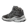 Runner Sneakers με ψηλό στέλεχος «Γκρι νάιλον με υφή σουέτ» 695764W3RH31891