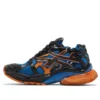 Runner Sneakers «Μπλε Πορτοκαλί Μαύρο πλέγμα και νάιλον» 677403W3RB34719
