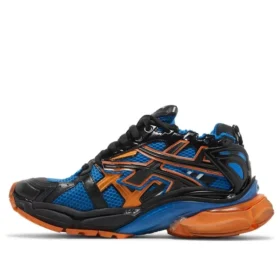 Runner Sneakers «Μπλε Πορτοκαλί Μαύρο πλέγμα και νάιλον» 677403W3RB34719