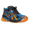 Runner Sneakers «Μπλε Πορτοκαλί Μαύρο πλέγμα και νάιλον» 677403W3RB34719