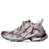 Runner Sneakers «Μπορντό, Γκρι, Λευκό, Πλέγμα και Νάιλον» 677403W3RB39069