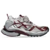 Runner Sneakers «Μπορντό, Γκρι, Λευκό, Πλέγμα και Νάιλον» 677403W3RB39069