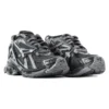 Runner Sneakers “Σκούρο γκρι και μαύρο πλέγμα και νάιλον” 677403W3RBR1515