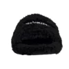 Σαγιονάρες με γούνα «Black» 654261W2DO11096