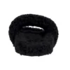 Σαγιονάρες με γούνα «Black» 654261W2DO11096
