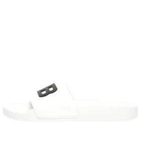Σαγιονάρες πισίνας με 3D λογότυπο BB “White” 656434W1S8B9034