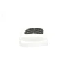 Σαγιονάρες πισίνας με 3D λογότυπο BB “White” 656434W1S8B9034