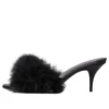 Σανδάλια Boudoir 70mm «Black Feathers» 787447W0WMQ1000
