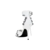 Σανδάλια Cagole 110mm «White Arena Lambskin» 743057WAD4E9081