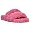 Σανδάλια με γούνα “Pink” 654261W2DO15596