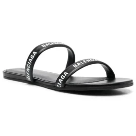 Σανδάλια με λογότυπο “Calf Black” 694999WCAE11090