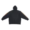SBalenciaga Φούτερ με κουκούλα Metallica Oversized Fit “Black Orange” 697879TMV891055