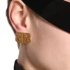 Σκουλαρίκια Bb 2.0 Textured Xs “Gold” 782982TZ99G0705
