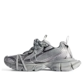 Sneakers 3XL “Balenciaga Γκρι και Μαύρο Πλέγμα και Πολυουρεθάνη” 734734W3XL11210