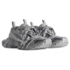 Sneakers 3XL “Balenciaga Γκρι και Μαύρο Πλέγμα και Πολυουρεθάνη” 734734W3XL11210