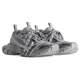Sneakers 3XL “Balenciaga Γκρι και Μαύρο Πλέγμα και Πολυουρεθάνη” 734734W3XL11210