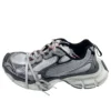 Sneakers 3XL «Γκρι, λευκό και κόκκινο πλέγμα και πολυουρεθάνη» 734734W3XL51219