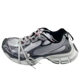 Sneakers 3XL «Γκρι, λευκό και κόκκινο πλέγμα και πολυουρεθάνη» 734734W3XL51219