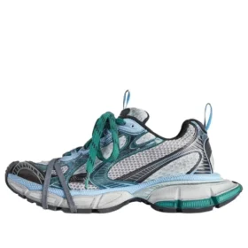 Sneakers 3XL «Γκρι-Μπλε Πλέγμα» 734734W3XL53124