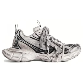 Sneakers 3XL «Λευκό και μαύρο πλέγμα και πολυουρεθάνη» 734731W3XL49710
