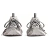 Sneakers 3XL «Λευκό και μαύρο πλέγμα και πολυουρεθάνη» 734731W3XL49710