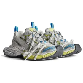 Sneakers 3XL «Λευκό, Κίτρινο, Μπλε, Πλέγμα» 734731W3XL59074