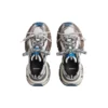 Sneakers 3XL «Worn Out Grey White and Blue Mesh and Polyurethane» 734734W3XL71214