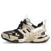Sneakers για τρέξιμο “Μπεζ και μαύρο πλέγμα και νάιλον” 542023W3AC48071