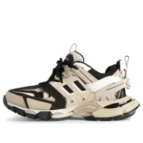 Sneakers για τρέξιμο “Μπεζ και μαύρο πλέγμα και νάιλον” 542023W3AC48071