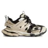 Sneakers για τρέξιμο “Μπεζ και μαύρο πλέγμα και νάιλον” 542023W3AC48071