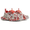 Sneakers με κορδόνια 3XL Extreme «Πορτοκαλί-Μπεζ πλέγμα και πολυουρεθάνη» 778698W3XLL7597