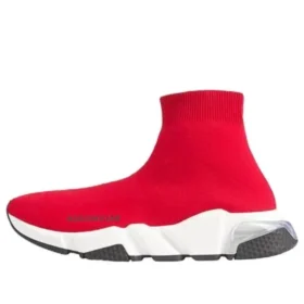 Sneakers Speed 1.0 «Κόκκινο με διαφανή σόλα Λευκό» 607543W05GG6591