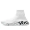 Sneakers Speed 2.0 «Λευκό πλεκτό με μαύρο γκράφιτι» 617239W2DD42091