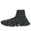 Sneakers Speed 2.0 «Recycled Knit Black with Multicolor Allover Logo» 617196W2DF01088