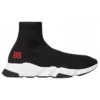 Sneakers Speed «Μαύρο πλεκτό με κόκκινο λογότυπο BB» 514218W05G01000