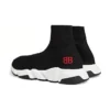 Sneakers Speed «Μαύρο πλεκτό με κόκκινο λογότυπο BB» 514218W05G01000