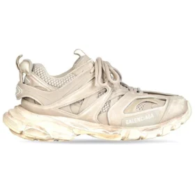 Sneakers Track 1.0 «Αποχρωματισμένο μπεζ και λευκό πλέγμα και ύφασμα που μοιάζει με σουέτ» 542436W3CN29700