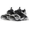 Sneakers Track 1.0 “Γκρι, μαύρο και λευκό πλέγμα και ύφασμα που μοιάζει με σουέτ” 542023W3SU59791
